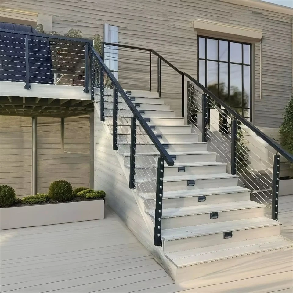 Power Coated Post Mounted Aluminum Handrail best
